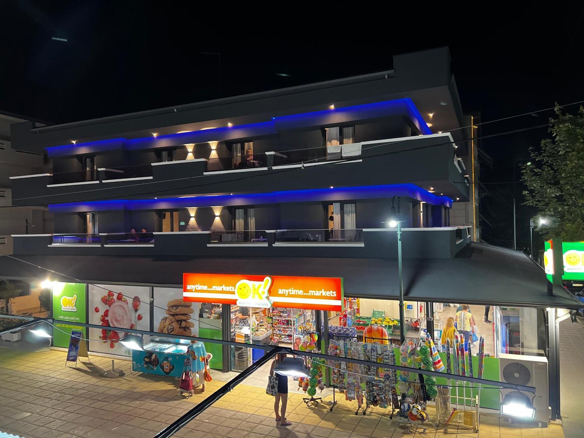 Blue Sea Boutique Apartments Olympiakí Aktí Buitenkant foto